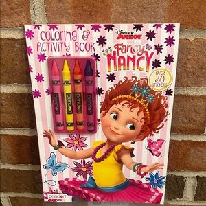 Disney Fancy Nancy Coloring & Activity Book with Crayons
